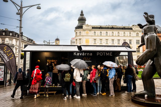 Kavárna POTMĚ v Brně