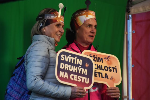 Noční běh pro Světlušku v Praze
