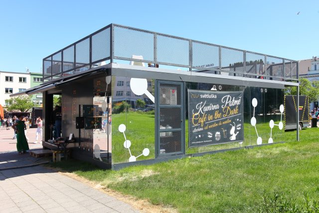 Kavárna POTMĚ 2023 ve Zlíně